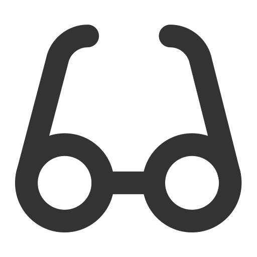 Glasses - round Icon
