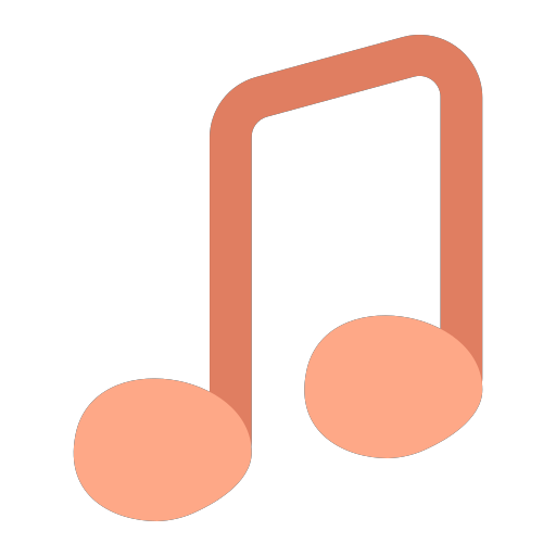 quarter note_flat Icon