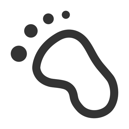 FootprintOutlined Icon