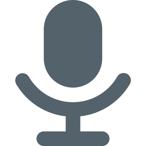 Voice, microphone Icon