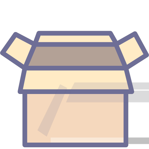 Box, box, packaging, logistics, express delivery Icon