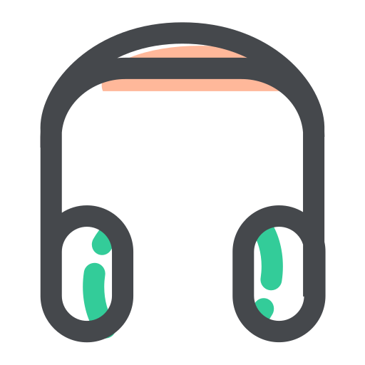 Headphones, music Icon