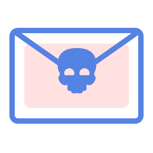 Virus mail Icon