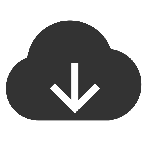 Cloud Download_ one Icon