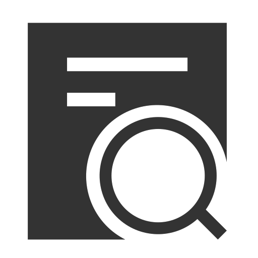 Full text search_ one Icon