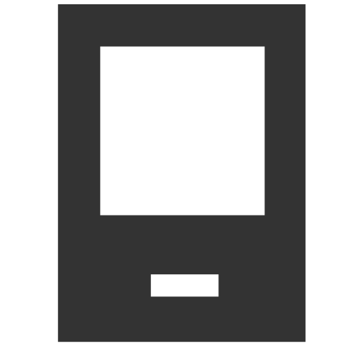 Mobile phone_ one Icon