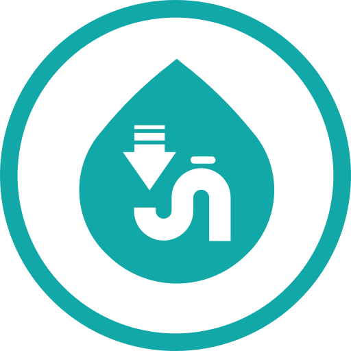 Water quality monitoring of water supply network Icon