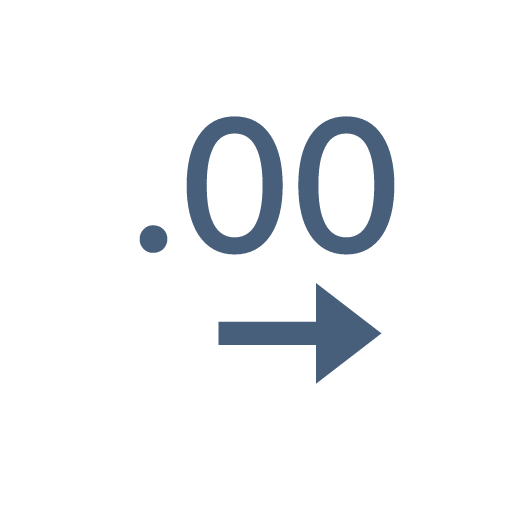 increase decimal Icon