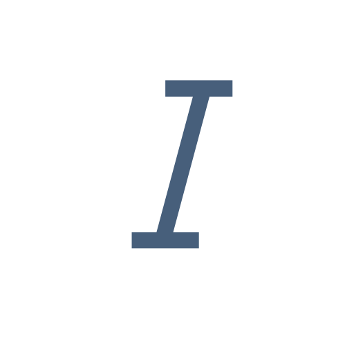 italics Icon