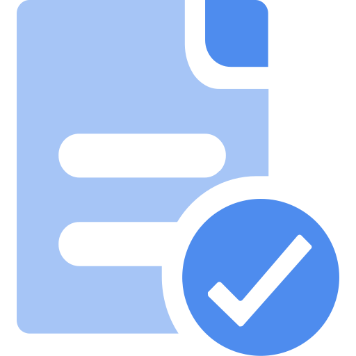 Recruitment plan approval Icon