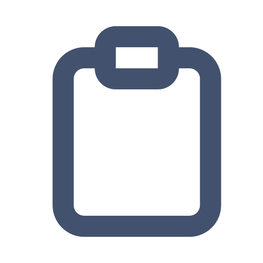 clipboard-blank Icon