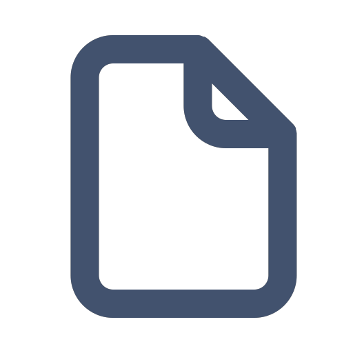 file-blank Icon