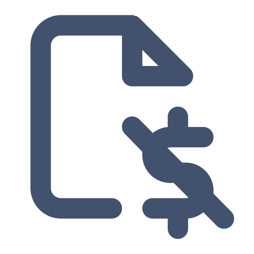 file-contract-dollar Icon