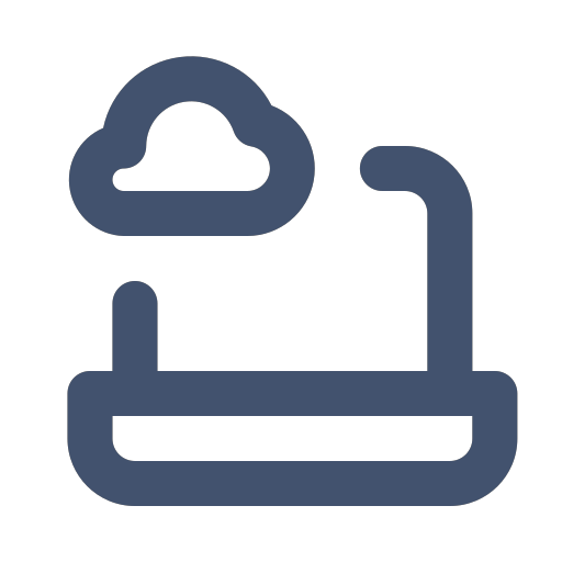 laptop-cloud Icon