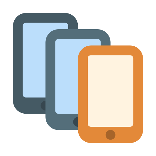 multiple_smartphones Icon