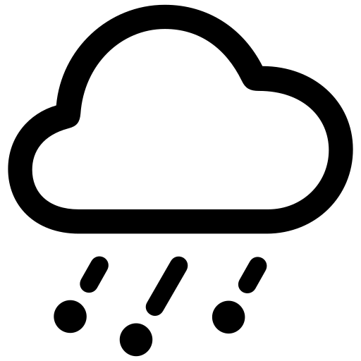 cloud_hail Icon