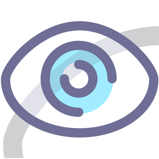 Eyes, visible, effective, visible Icon