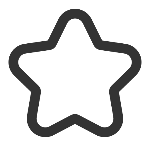 line_ Star Collection Icon