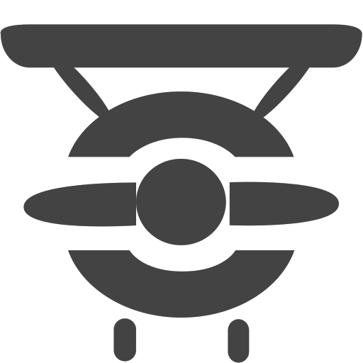 si-glyph-airplane-2 Icon