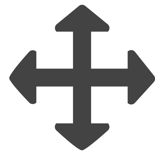 si-glyph-arrow-four-way Icon