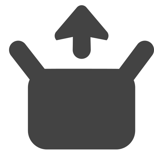 si-glyph-box-upload Icon