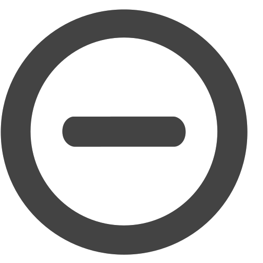 si-glyph-button-remove Icon