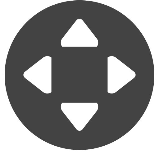 si-glyph-circle-control-pad Icon