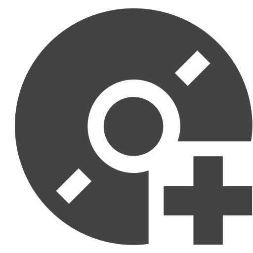 si-glyph-disc-add Icon