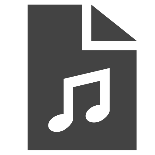 si-glyph-document-music Icon
