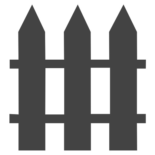 si-glyph-fence Icon