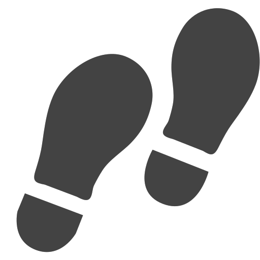 si-glyph-foot-sign Icon