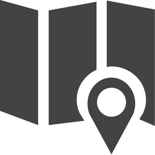 si-glyph-pin-location-map Icon