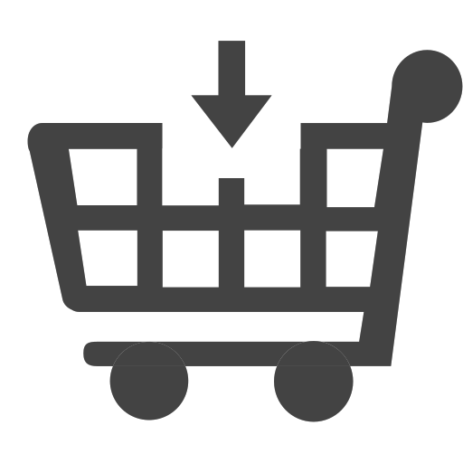 si-glyph-trolley-arrow-down Icon