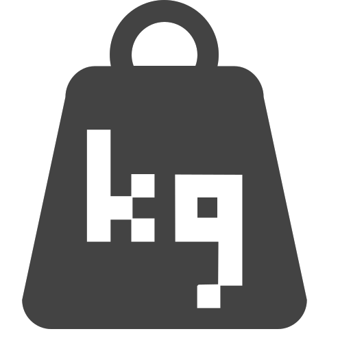 si-glyph-weight-kilograms Icon