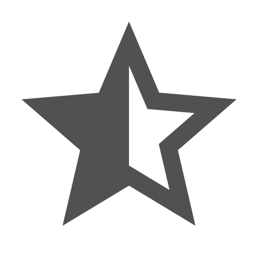 ic_star_half_48px Icon