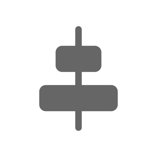 Align left and right center Icon