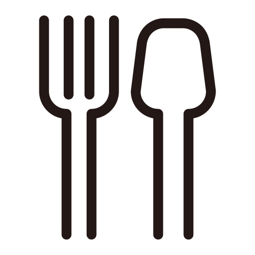 Restaurant, knife and fork Icon