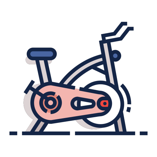 Spinning bike Vector Icons free download in SVG, PNG Format