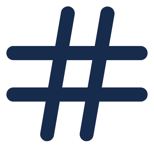 hashtag Icon