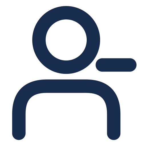 user-minus Icon