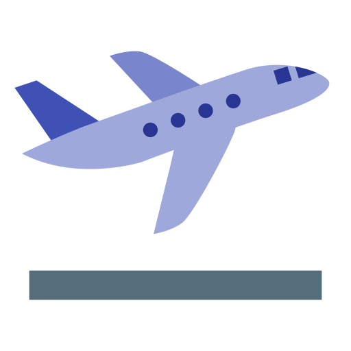 Airplane Take Off Icon