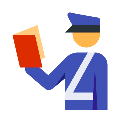 Customs Officer Icon