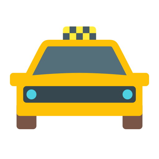 yellow taxi png