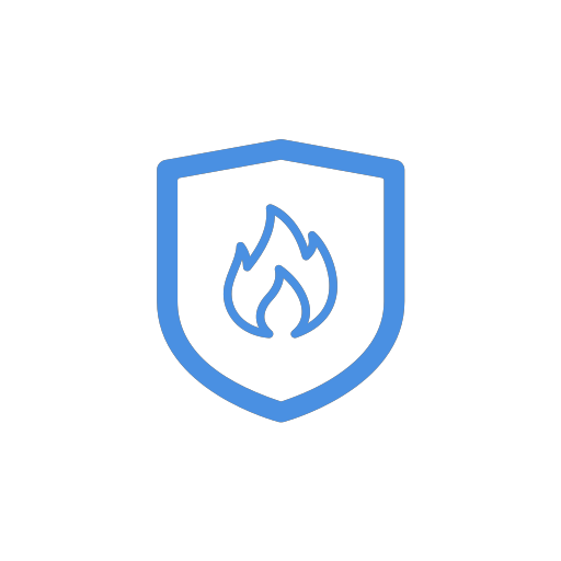 Fire Protection And Security Expenses Icon
