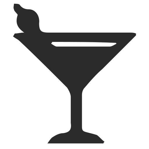 Glasses, wine, utensils, goblets, celebrations, champagne Icon