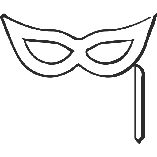 Mask, masquerade party 1 Icon