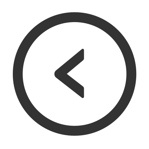 Linear left circle Icon