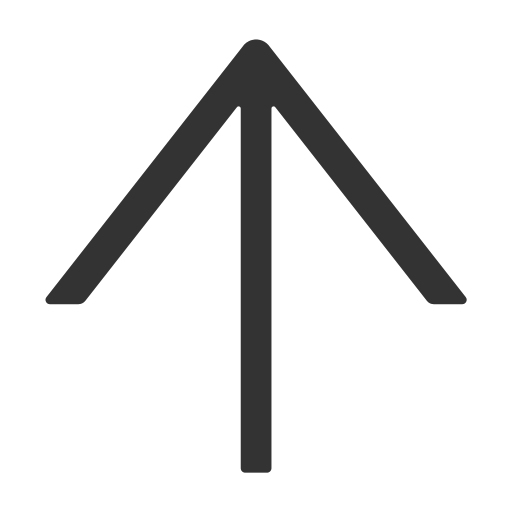 Linear up arrow Icon