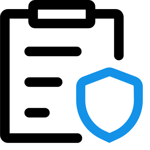 Quarantine certificate Icon
