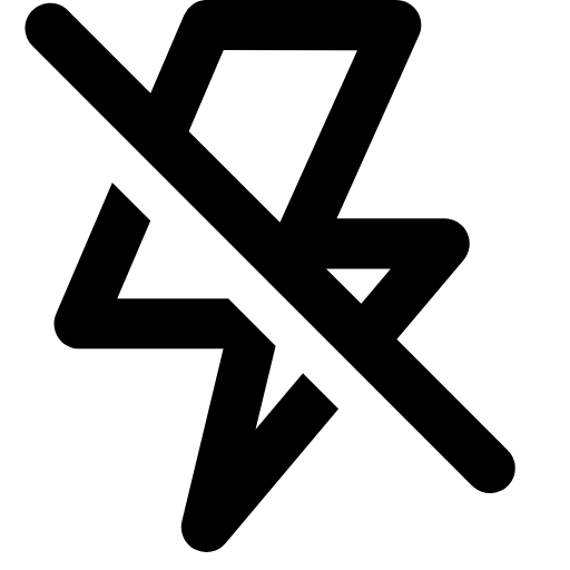 Flash - off Icon
